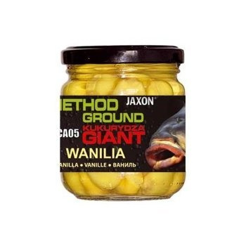 Jaxon Kukurydza Wędkarska Giant Wanilia - 125g