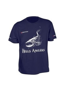 Dragon T-Shirt Hells Anglers Catfish - S