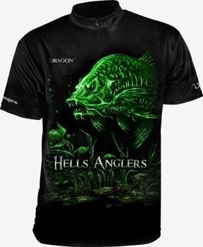 Dragon T-Shirt Hells Anglers Karp - S 55