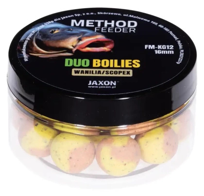 Duo-Boilies Method Feeder Balls Vanilla/Scopex 40g 16mm