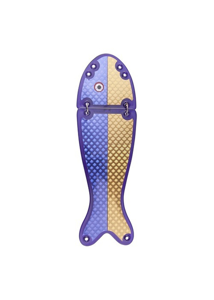 Flasher VK-SALMON 2  9.5" - 24 cm PURPLE/gold