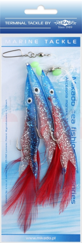 Mikado Set Sea - Needlefish Rig - Hooks 3 x 1/0