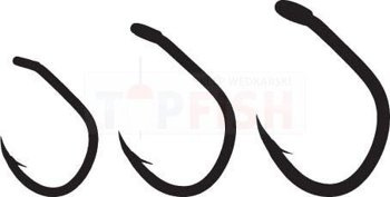 Owner Hooks Carp Taff CT4 - 2 - Black
