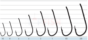 Jaxon Sumato Hooks Baitholder - 1 / Gun Black / 10x