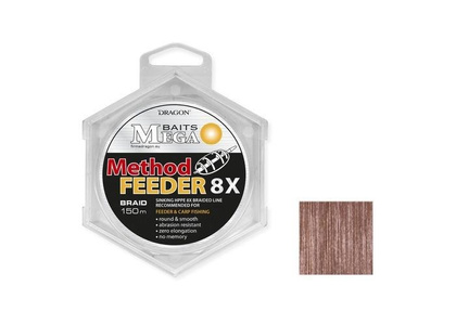 Dragon Geflochtene Schnur Megabaits Method Feeder 8X Sinking 150m-0.06mm / 7.40kg