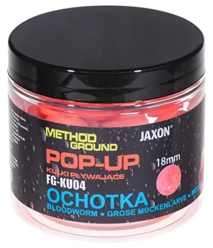 Kulki Pop-Up Jaxon Method Ground Ochotka  50g / 18mm