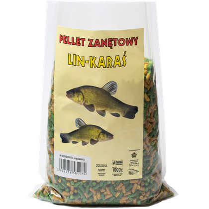 Pellet WĘDKARZ 3/4 mm Lin/Karaś 500g