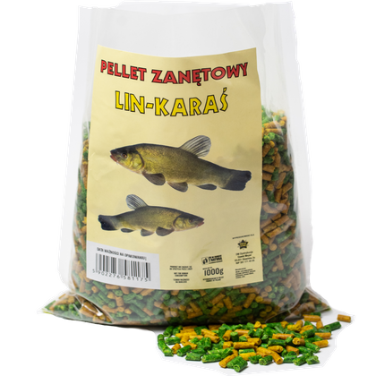 Pellet WĘDKARZ 3/4 mm Lin/Karaś 500g