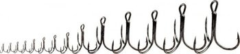 Owner Treble Hooks ST36RD - 2 - 6x - Red