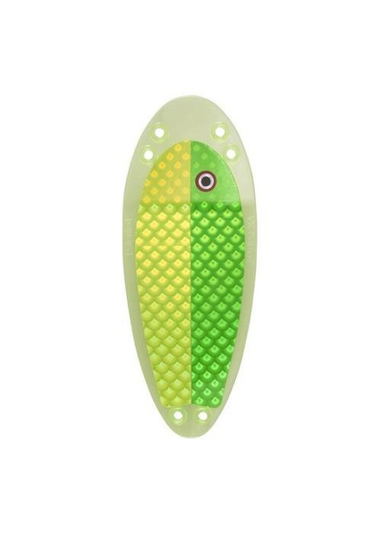 Flasher VK-SALMON  6" - 15 cm CHART/green/chart