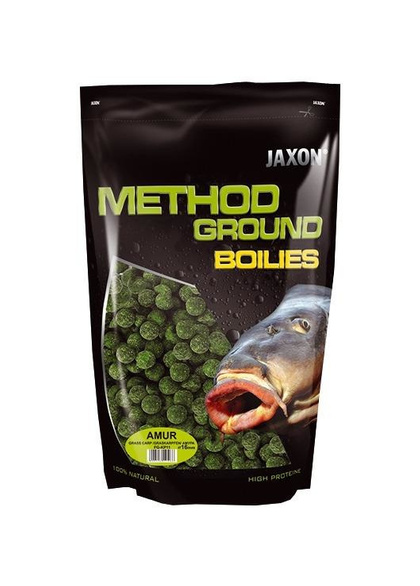 Jaxon Method Ground Boilies  Grass Carp - 1kg / 16mm