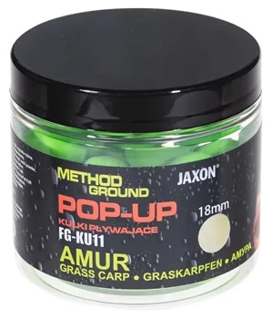 Jaxon Method Ground Amur Pop-Up Kugeln 50g / 18mm