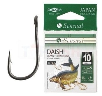 Haczyki Mikado Sensual - Daishi Nr 10 Czarne