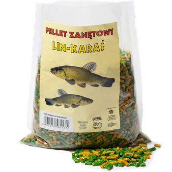 Pellet WĘDKARZ 3/4 mm Lin/Karaś 1000g