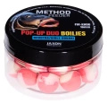 Pop-Up Duo-Boilies Method Feeder Mückenwurm/Weiße Würmer 40g 16mm