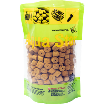 Pellet haczykowy z dziurką 12 mm WAGGLER - Wanilia 500g