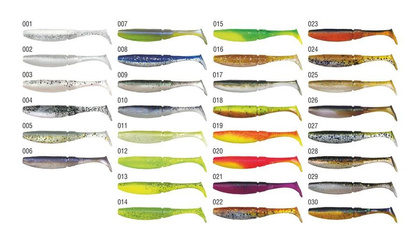 Konger Power Grub 10cm - Kolor 010 - 8szt