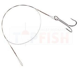 Mikado Przypon Stalowy z Podwójną Kotwicą 35cm-10kg-2x -Brąz