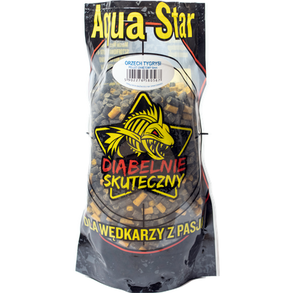 Pellet ZANĘTOWY Aqua Star - 6 mm Orzech Tygrysi 1kg