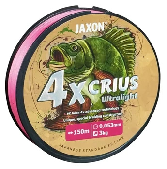 Braid Crius 4X Ultralight Pink 0,061mm 150m