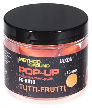 Jaxon Method gemahlene Tutti-Frutti Pop-Up Kugeln 50g / 18mm