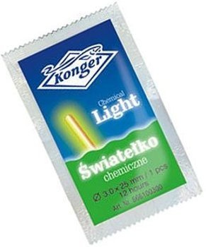 Konger Świetlik, Nasadka Świecąca 3mm - 2szt.