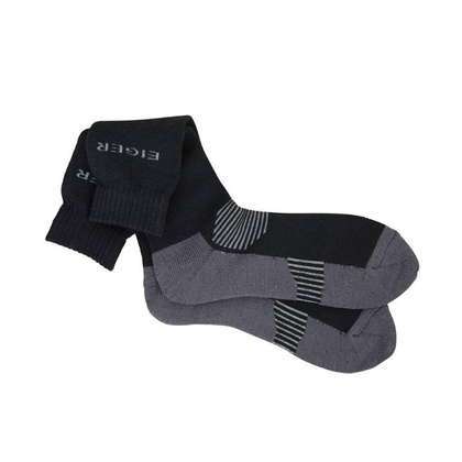 Eige Alpina Socks Black-Grey - 40-43