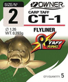Owner Haczyki Carp Taff CT1 NR 2 - CZARNE