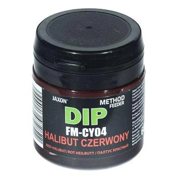 Jaxon Dip Method Feeder Halibut Czerwony - 60g