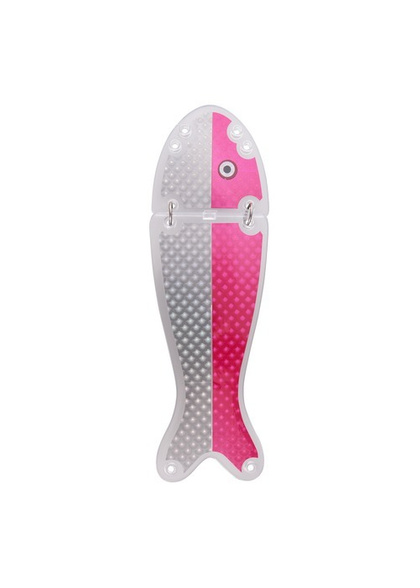 Flasher VK-SALMON 2  9.5" - 24 cm UV/pink/silver
