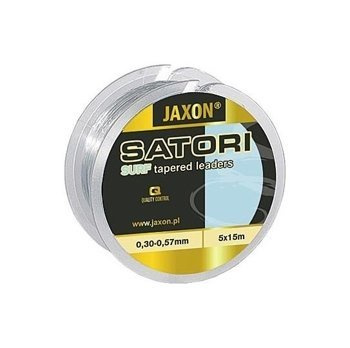 Jaxon Satori Surf Tapered Leaders 0,30-0,57mm / 5x15m