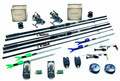 Zestaw MAX Na Karpia - Jaxon 2x Zaffira 3,6m, 2x Top Carp 500, Sygnalizatory