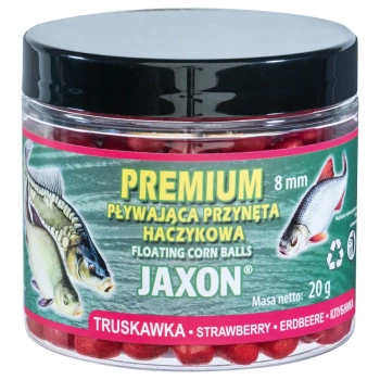 Jaxon Corn Balls Bait-Strawberry - 20g / 8mm