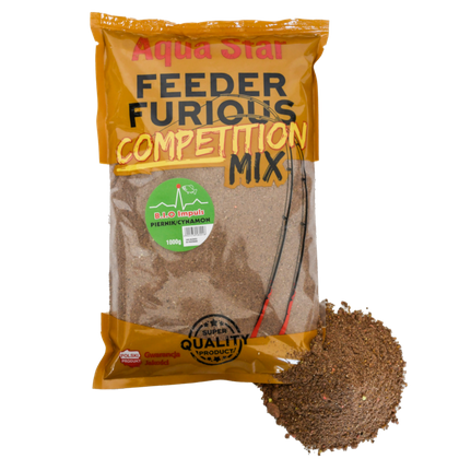 Zanęta Aqua Star Feeder Furious B.I.O. Gruby Piernik/Cynamon 1kg