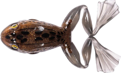 LIVE TARGET Freestyle Frog/Frog 2.0 Brown/7.5 cm - 1 pc.  Floating
