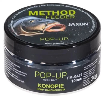 Kulki Pop-Up Method Feeder Konopie 30g 10mm