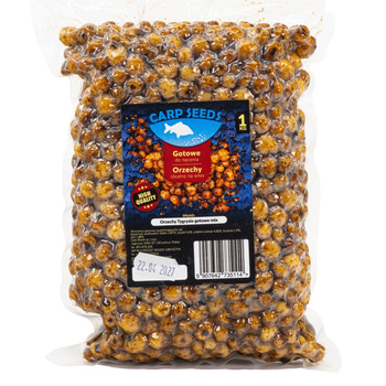 Orzechy tygrysie gotowe mix 1 kg - przynęta naturalna Carp Seeds