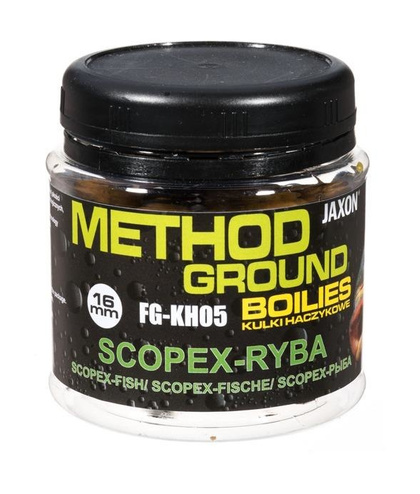 Jaxon Kulki Haczykowe Method Ground Scopex-Ryba - 100g / 16mm