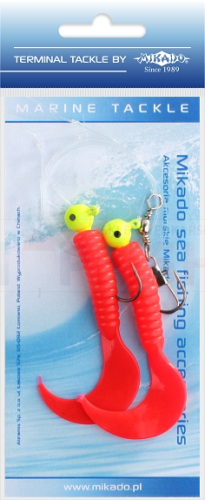 Mikado Kit Marine Pilk Twist Rig 7.5cm - 2x6g