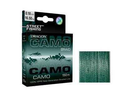 Dragon Plecionka Street Fishing CAMO 0.08mm - 5.90kg - 150m