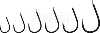 Jaxon Sumato Hooks Chinu - 10 / Gun Black / 10x