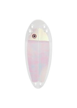 Flasher VK-SALMON 6" - 15 cm WHITE/glow/pearl