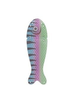 Flasher VK-SALMON 2 9.5" - 24 cm UV/rainbow trout