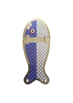 Flasher VK-SALMON 2 6.5" - 16.5 cm GOLD/purple/silver
