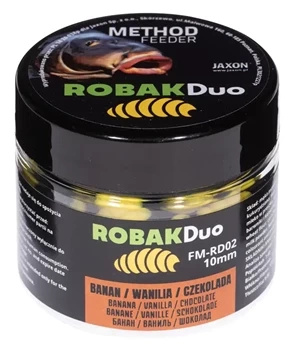 Wurm Duo Banane/Vanille/Schokolade 25g 10mm