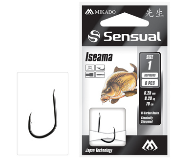 Rigs - SENSUAL - ISEAMA Nr. 1 BN / Schnur: 0,25mm/70cm - Op.8Stk.