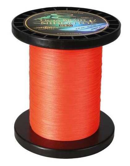 Mikado Braid Nihonto Octa Braid 0.40mm - 3000m - Orange