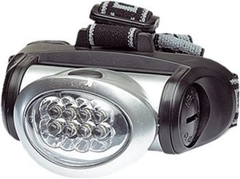 Jaxon Oval Led Headlamp - 8 LED / 3xAAA 1,5V