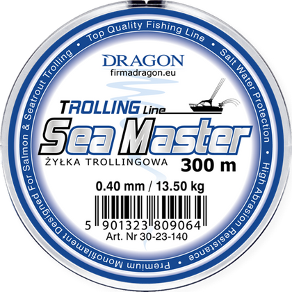 Dragon Żyłka SEA MASTER Trolling Żółta 0.40mm-13.50kg-2000m