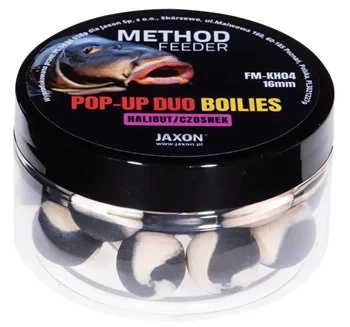 Kulki Pop-Up Duo-Boilies Method Feeder Halibut/Czosnek 40g 16mm